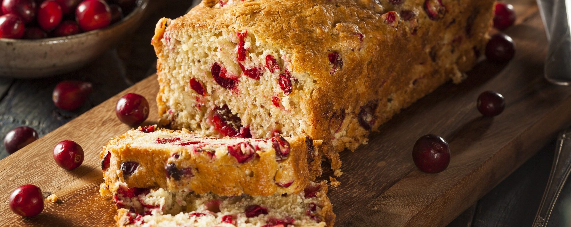 Milo's Lemonade Cranberry Orange Bread